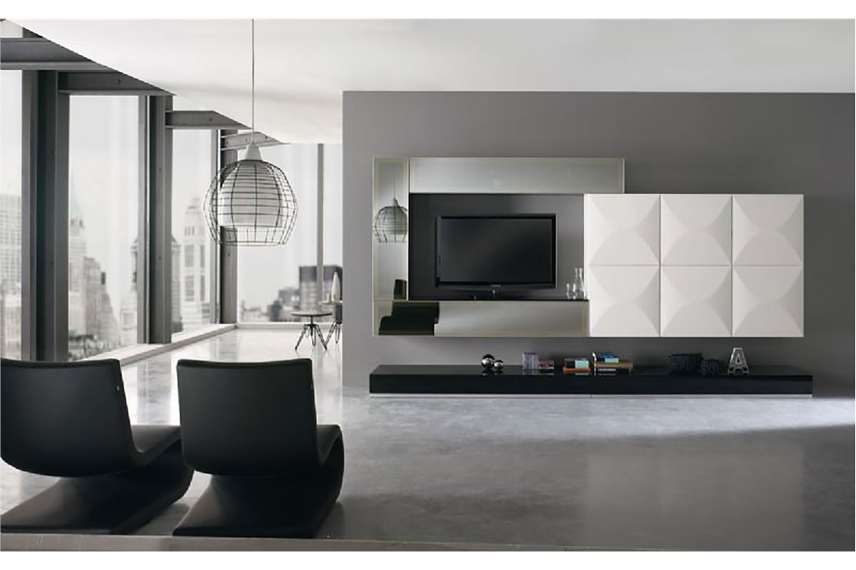 Deep White TV Ünitesi - Görünüm 911