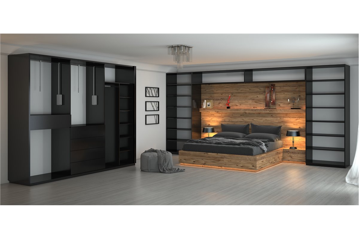 Milano Yatak Odası - Görünüm 931